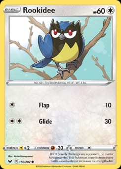 Sword & Shield Rookidee #150 card
