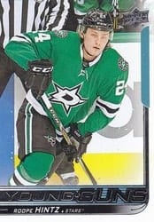 2018-19 Upper Deck Base Set Roope Hintz #202 card