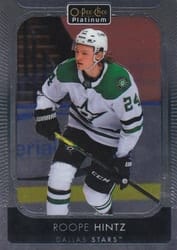 2021-22 O-Pee-Chee Platinum Base Set Roope Hintz #112 card