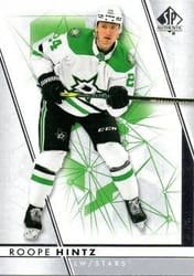 2022-23 SP Authentic Base Set Roope Hintz #76 card