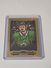 2022-23 Upper Deck Ultimate Collection Signature Masterpieces Roope Hintz #USM-RH card