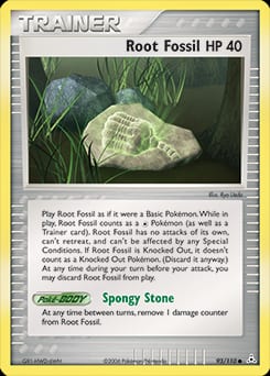 Holon Phantoms Root Fossil #93 card
