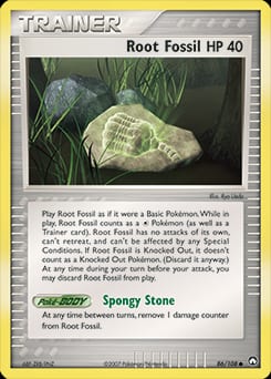 Power Keepers Root Fossil #86 card