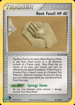 Sandstorm Root Fossil #92 card