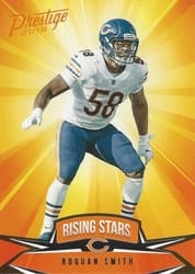 2019 Panini Prestige Rising Stars Roquan Smith #RS-RS card