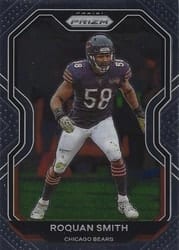 2020 Panini Prizm Base Set Roquan Smith #192 card