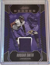 2023 Panini Absolute Absolute Heroes Memorabilia Roquan Smith #AH-18 card