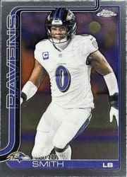 2025 Topps Chrome Base Set Roquan Smith #27 card