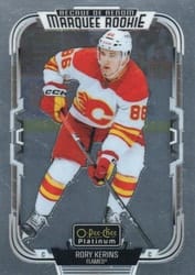 2025-26 O-Pee-Chee Platinum Base Set Rory Kerins #208 card