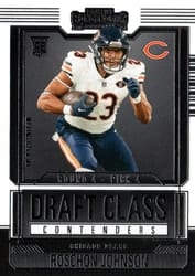 2023 Panini Contenders Draft Class Contenders Roschon Johnson #19 card