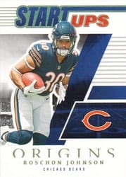 2023 Panini Origins Start-Ups Roschon Johnson #14 card