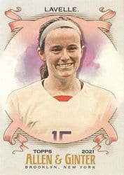 2021 Topps Allen & Ginter Base Set Rose Lavelle #249 card