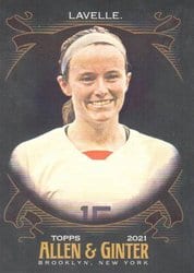 2021 Topps Allen & Ginter X Base Set Rose Lavelle #249 card