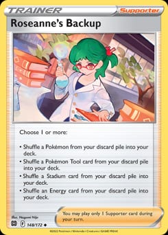 Brilliant Stars Roseanne's Backup #148 card