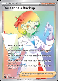 Brilliant Stars Roseanne's Backup #180 card