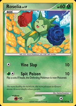 Supreme Victors Roselia #123 card