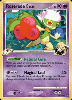 Supreme Victors Roserade C #40 card