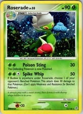 Diamond & Pearl Roserade #13 card