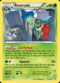 2012 Dragons Exalted Roserade #15 card