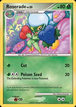 Supreme Victors Roserade #81 card