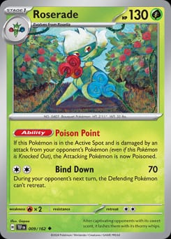 Temporal Forces Roserade #9 card