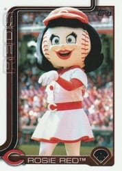 2025 Topps Mascots Rosie Red #M-23 card