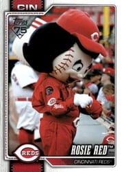 2026 Topps Mascots Rosie Red #M-6 card