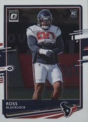 2020 Donruss Optic Base Set Ross Blacklock #133 card