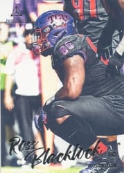 2020 Panini Luminance Base Set Ross Blacklock #116 card