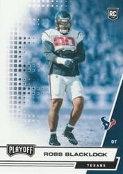 2020 Panini Playoff Base Set Ross Blacklock #248 card