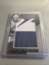 2021-22 Upper Deck Black Diamond Rookie Team Logo Jumbo Puzzle Patches Ross Colton #RTL-RC card