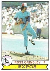 1979 Topps Base Set Ross Grimsley #15 card