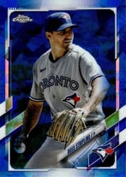 2021 Topps Chrome Update Sapphire Edition Base Set Ross Stripling #US236 card