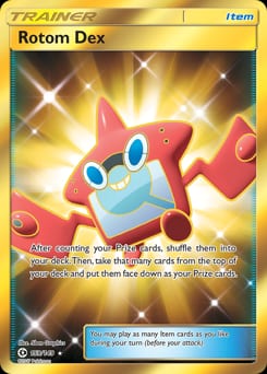 2017 Sun & Moon Rotom Dex #159 card