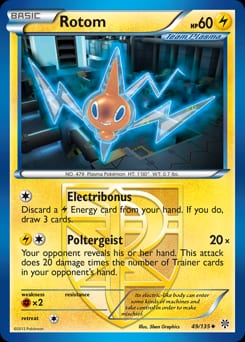 Plasma Storm Rotom #49 card