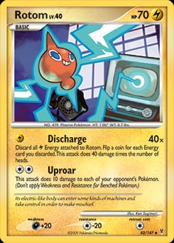 Supreme Victors Rotom #82 card
