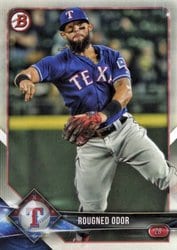2018 Bowman Base Set Rougned Odor #86 card