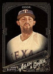 2018 Topps Allen & Ginter X Base Set Rougned Odor #171 card