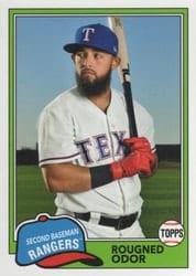 2018 Topps Archives Base Set Rougned Odor #244 card