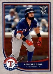 2018 Topps Big League Base Set Rougned Odor #289 card