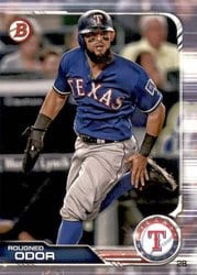 2019 Bowman Base Set Rougned Odor #77 card