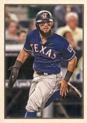 2019 Bowman Heritage Base Set Rougned Odor #53VR-68 card