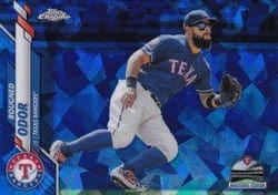 2020 Topps Chrome Sapphire Edition Base Set Rougned Odor #657 card