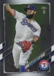 2021 Topps Chrome Ben Baller Edition Base Set Rougned Odor #3 card