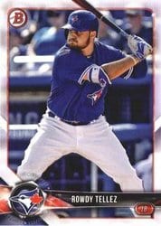 2018 Bowman Prospects Rowdy Tellez #BP11 card