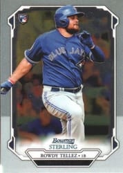 2019 Bowman Sterling Base Set Rowdy Tellez #BSR-62 card
