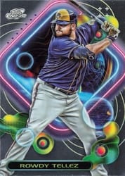 2023 Topps Cosmic Chrome Base Set Rowdy Tellez #130 card