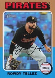 2024 Topps Heritage Base Set Rowdy Tellez #522 card