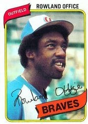 1980 Topps Base Set Rowland Office #39 card