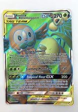 Unified Minds Rowlet & Alolan Exeggutor-GX #214 card